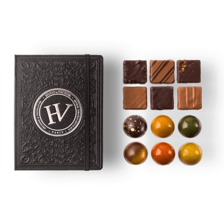 Carnet Signature mixte chocolat - Pâtissier Chocolatier de Luxe - Paris