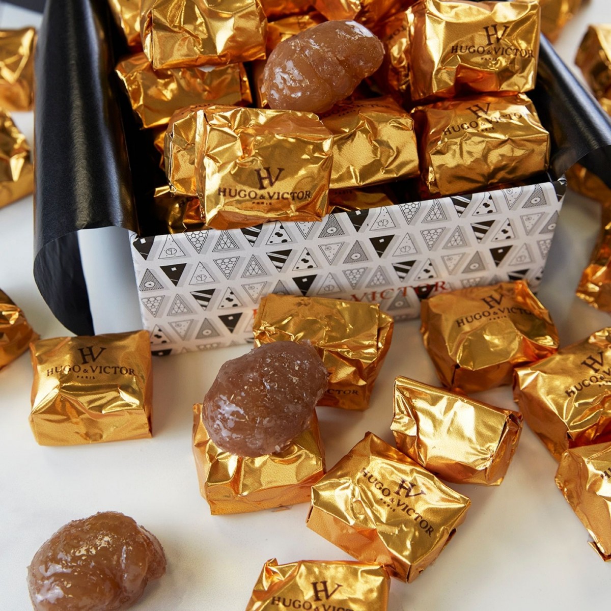 Coffret de marrons glacés de Naples