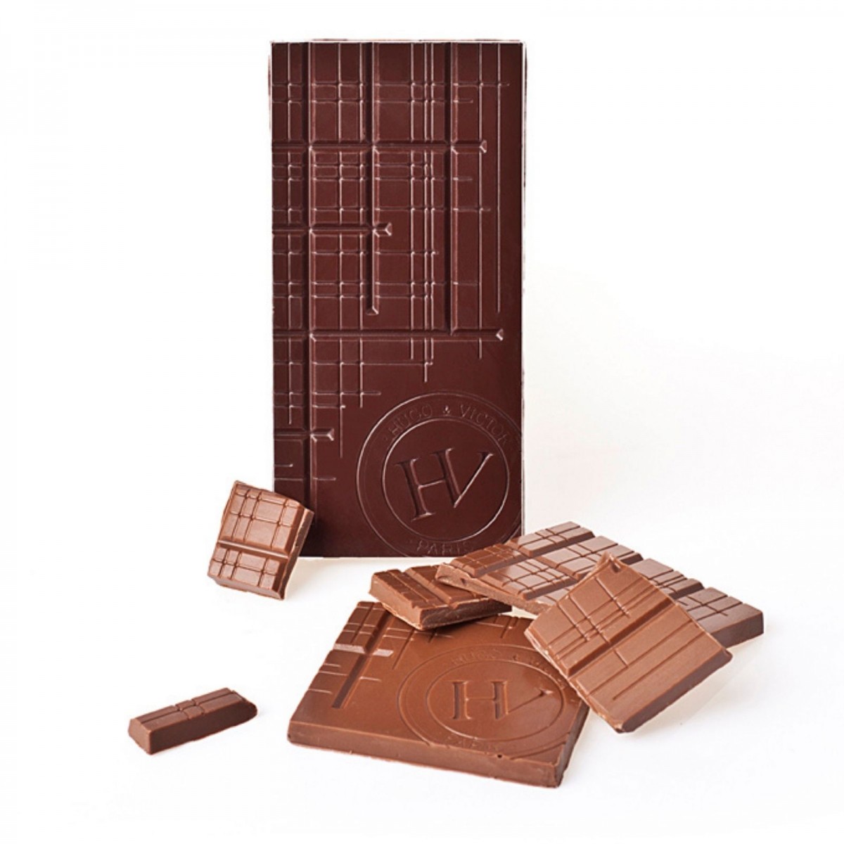 Tablette Belize 75% chocolat noir sans lécithine - Chocolatier de Luxe