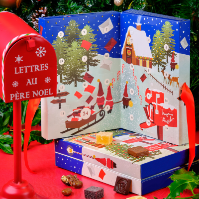 Calendrier de l'Avent Lettres au Père Noël - Chocolatier à Paris