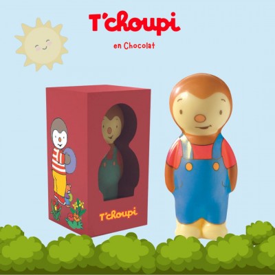Figurine T'Choupi Chocolat