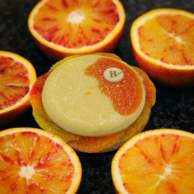 Tarte individuelle Orange sanguine