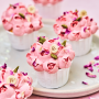Les Cupcakes Gastronomiques - Cupcake Rose Framboise