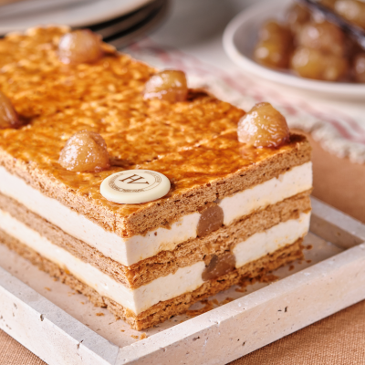 Millefeuille Marron