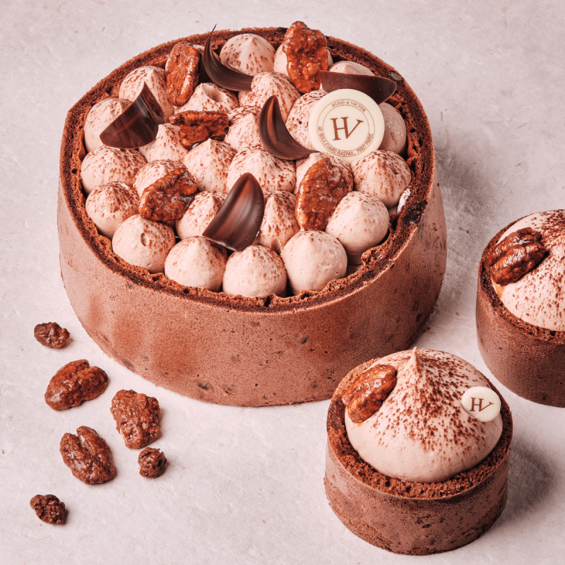 Pâtisseries Hugo & Victor | Charlotte Chocolat-Vanille
