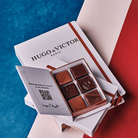 Chocolats artisanaux | Carnet 6 carrés