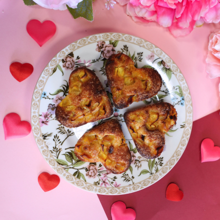 Duo Financiers Coeur Saint-Valentin | Montezuma Exotique