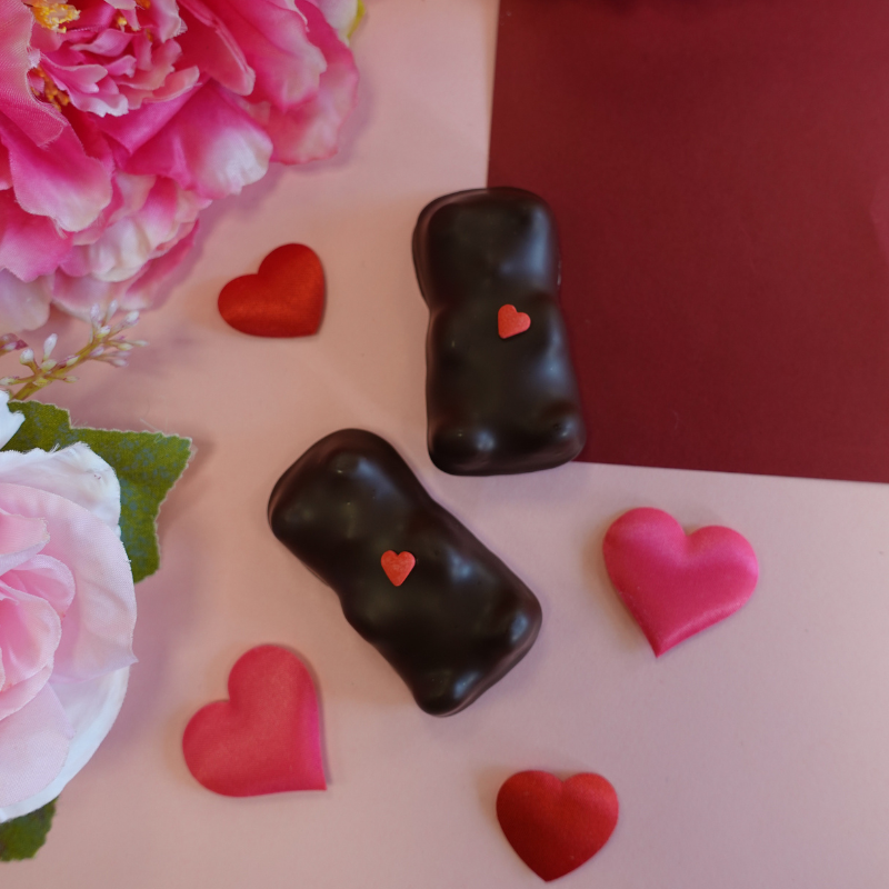 Oursons en Guimauve Saint-Valentin | Chocolat Artisanal