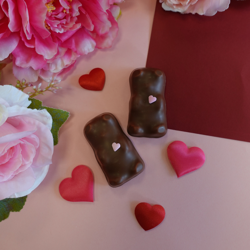 Oursons en Guimauve Saint-Valentin | Chocolat Artisanal